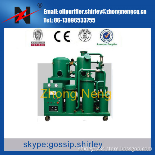 Multi-function Vacuum Oil Purifier Oil Regeneration Plant For Transformer Oil ZYB